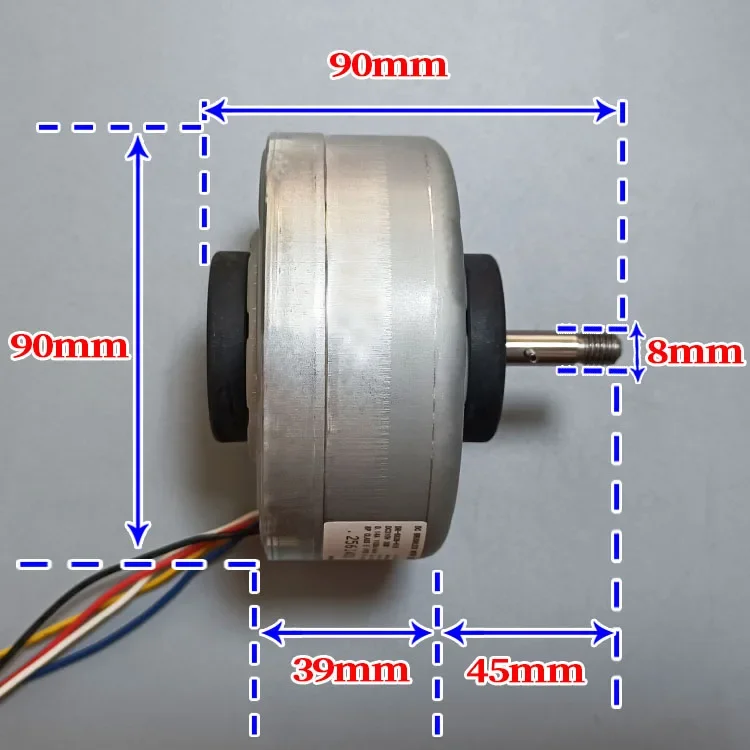 Brushless DC Motor - Built-in Driver, Quiet for AC Fans, DIY-Friendly with Power Generation Function