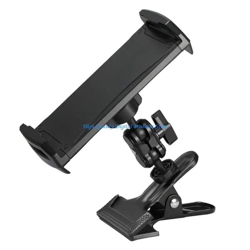 

U2JE Universal Portable Tablets Phone Large Holder Lazy Person Bracket Clip Ball Head for Tablets Phone Outdoor Accessories