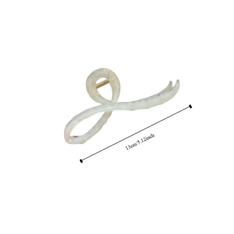 Diadema trasera elegante de Color gelatina, pinzas para el pelo, adorno de lazo, tocado con abrazadera de tiburón para mujer