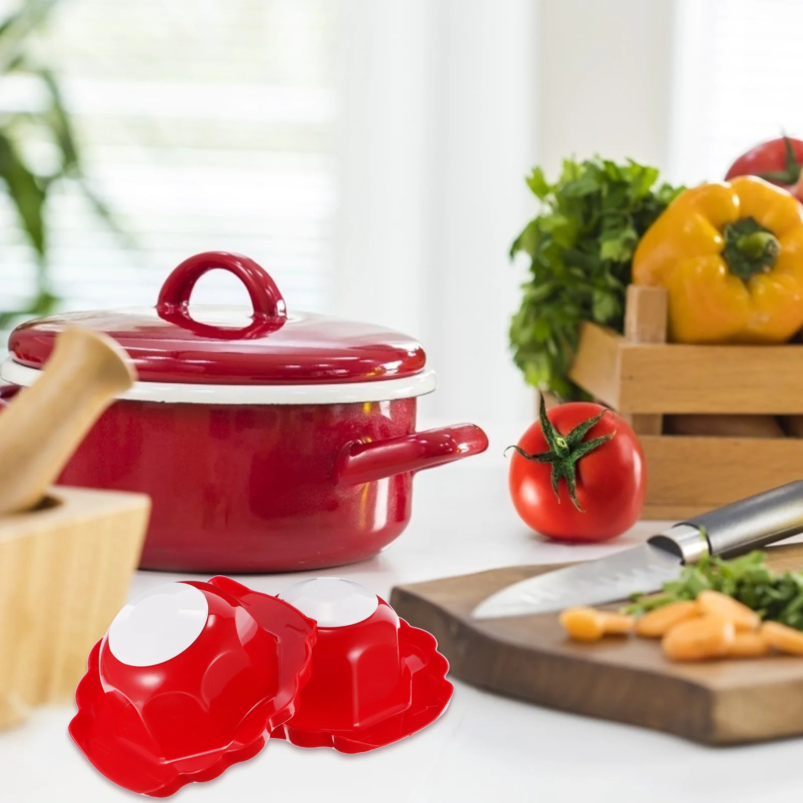 2 قطعة قطع مقاومة الغذاء القطاعة حامل السلامة قسط عدم الانزلاق قبضة للخضروات الفواكه الجبن اللحوم سهلة غسل قابلة لإعادة الاستخدام