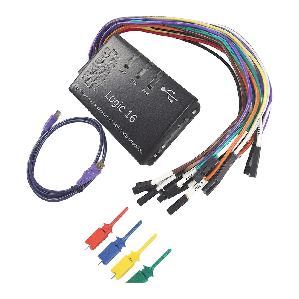 For logic Analyzer Device with 16 Digital Inputs and 100M Sampling for Educational Research Projects and Industrial R&D