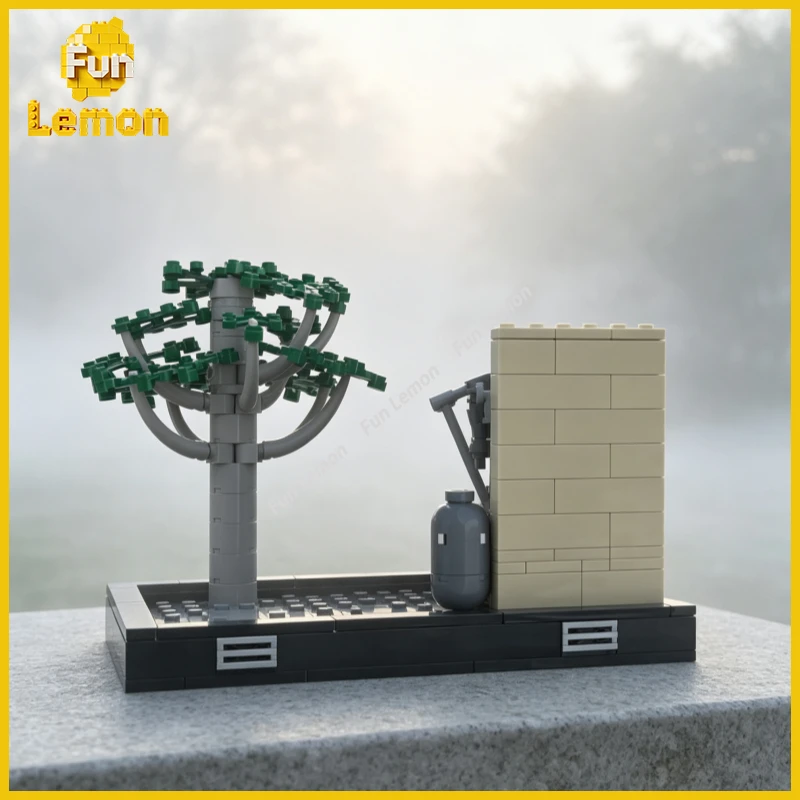 Remote Desert  Apostate Diorama Scene Building Blocks Modular Design MOC Model Building Toy