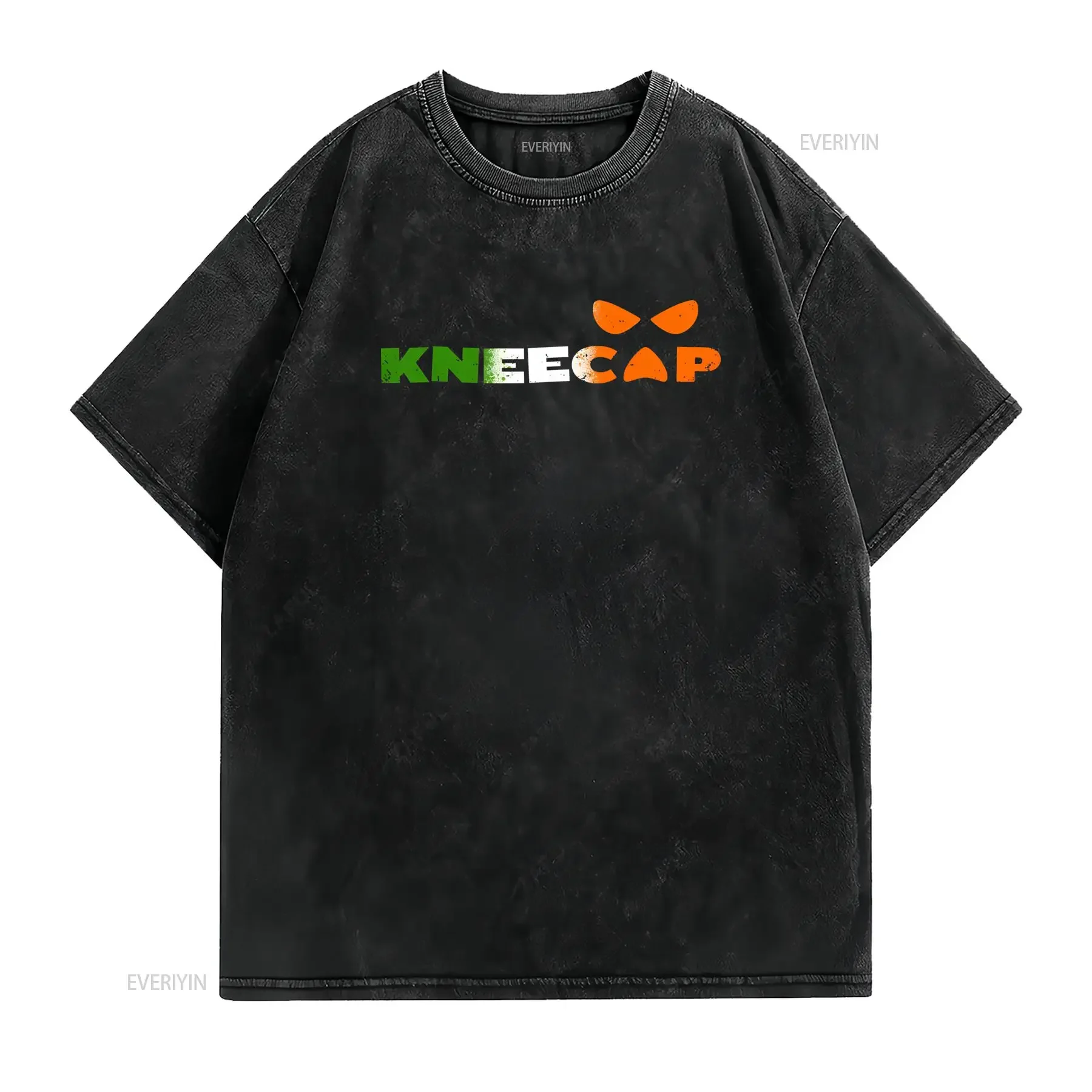Kneecap T Shirt with ized Own Design All Season Casual Round Neck Logo Text s Machine Washable for Promotional Events vintage