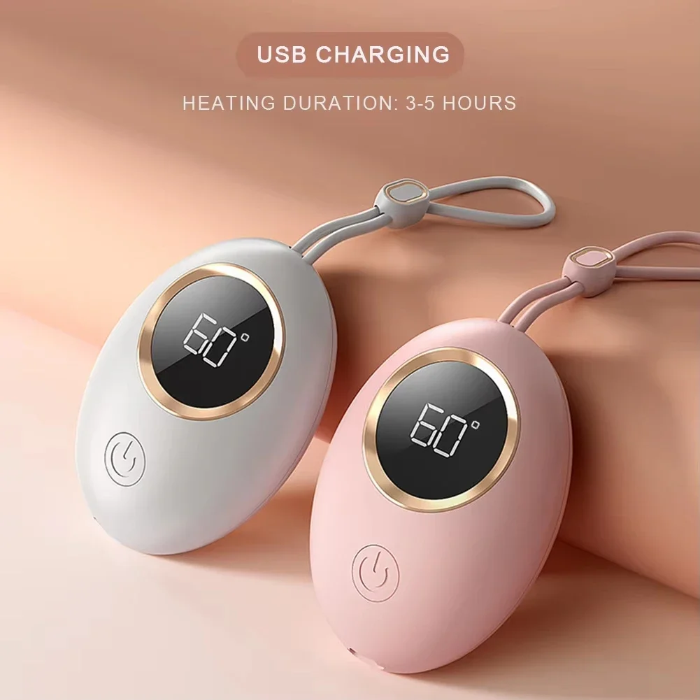 Xiaomi Portable Pocket Hand Warmer, 2 in 1, Power Banks, 50000mAh Battery, Temperature Display, Adjustable, Christmas Gift