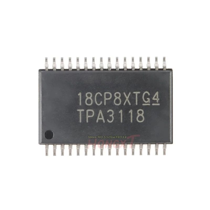 5PCS 100% NEW TPA3118D2DAPR TPA3130 TPA3116 TPA3116D TPA3116D 2DADR D2DADR HTSSOP32 class D audio amplifier IC chip HTSSOP-32.