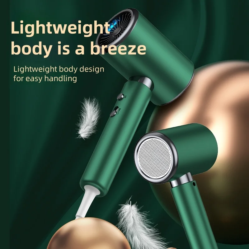 Hair Dryer, High-Speed Electric Turbine Airflow, Low Noise, Constant Temperature And Quick Drying, Suitable For Home Salons. - Image 4