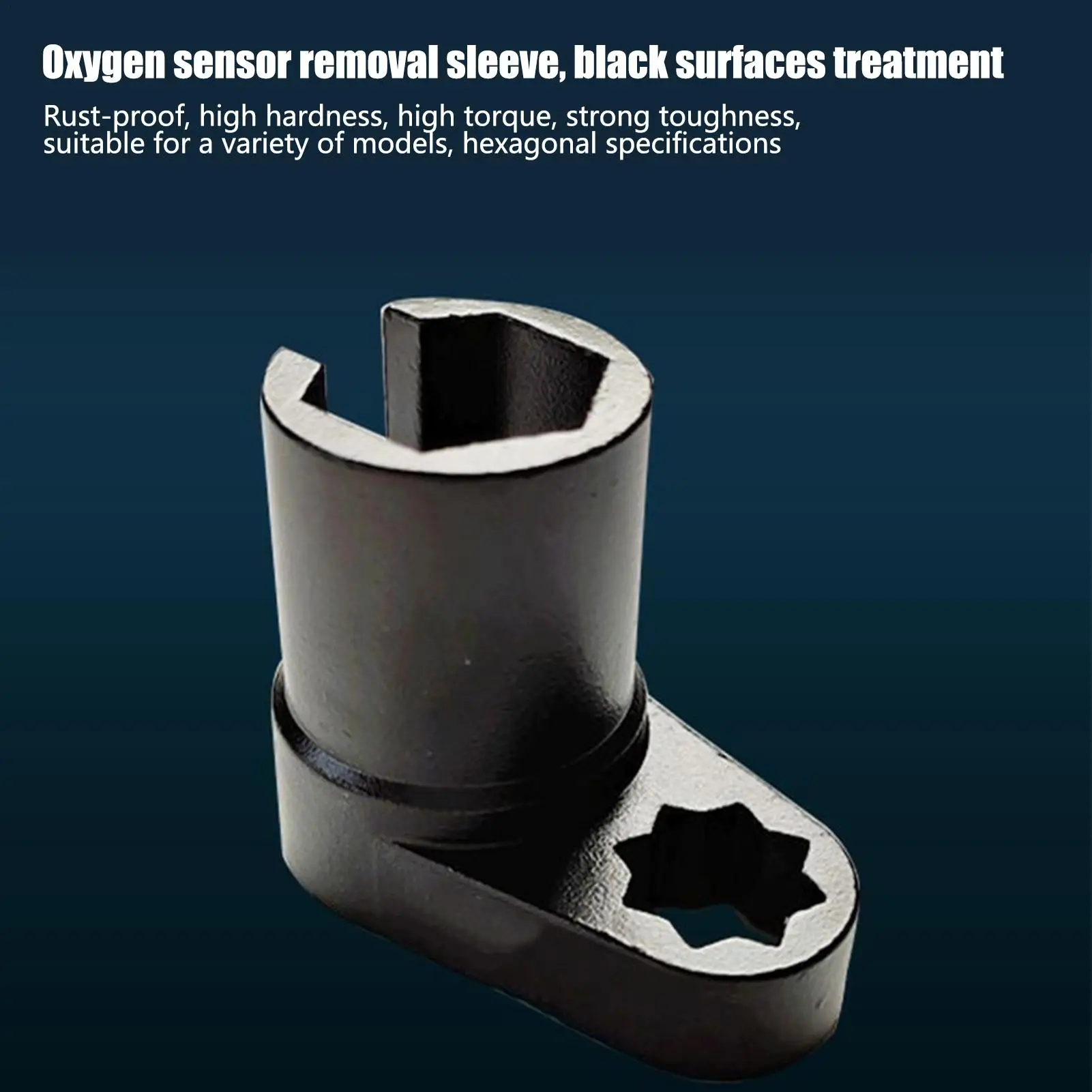 Soket Sensor Oksigen Penghilang Sensor Oksigen Kendaraan Aksesori Perawatan Ergonomis untuk Mesin Mekanik Otomotif Mobil