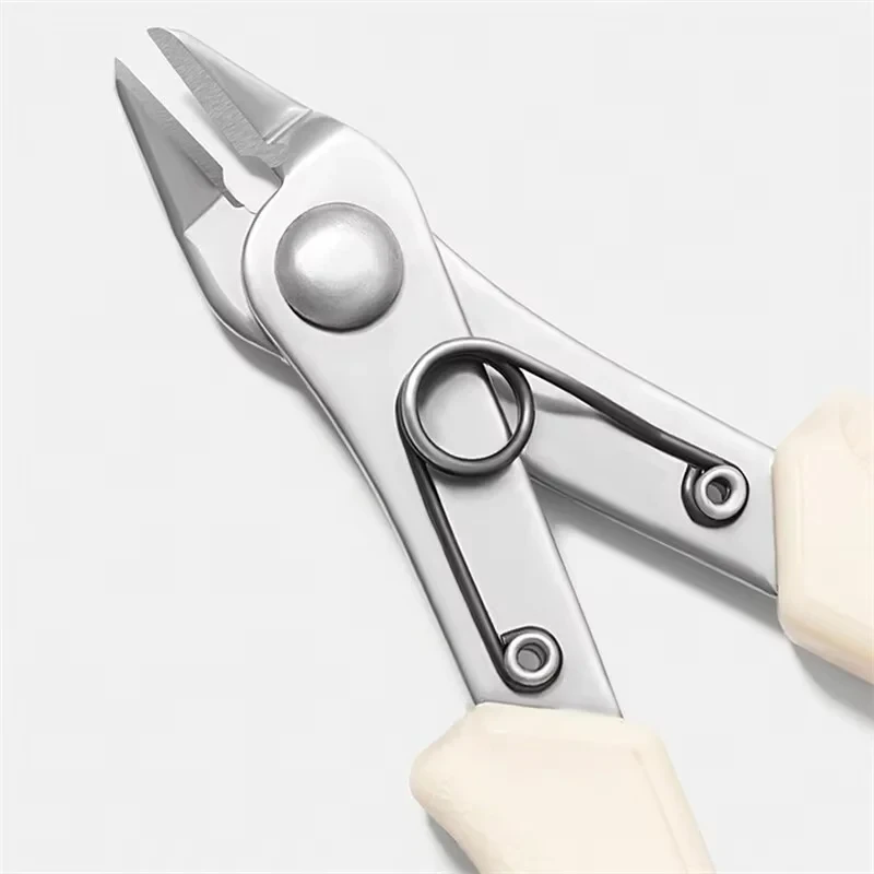 New Model Flat-Nose Diamond Removal Pliers Metal Chain Cutting Zircon Jewelry High Force Cutter Small Clipper for Removin
