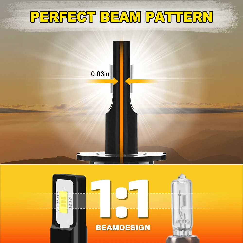 ل ألفا روميو جيوليتا 2010-2023 2011 2012 2013 2014 2015 2016 2017 مكافحة وهج LED مصابيح الضباب 20000LM Canbus جاهزة #5