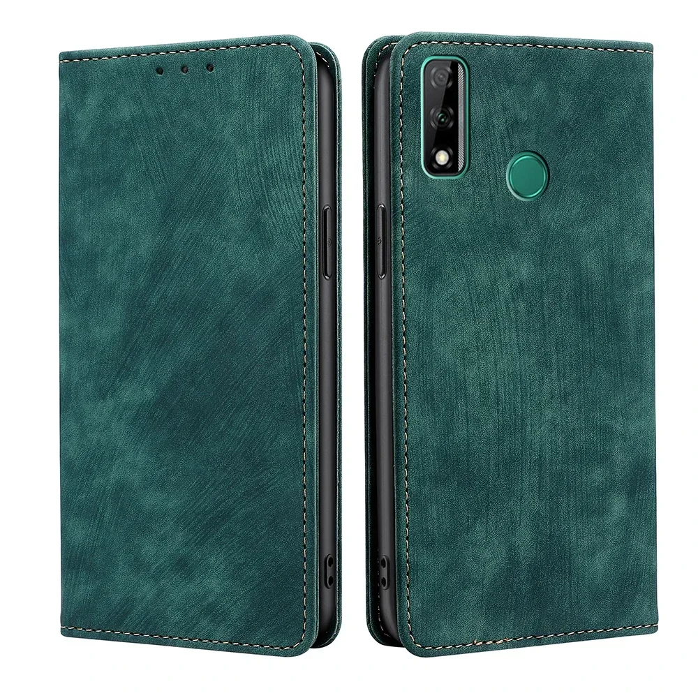 Magnetic Leather Wallet Phone Case for Huawei Y8S Y9A Y7A Y8P Y7P Y9S P Smart 2021 Book Case Flip Cover With Card Slots RFID