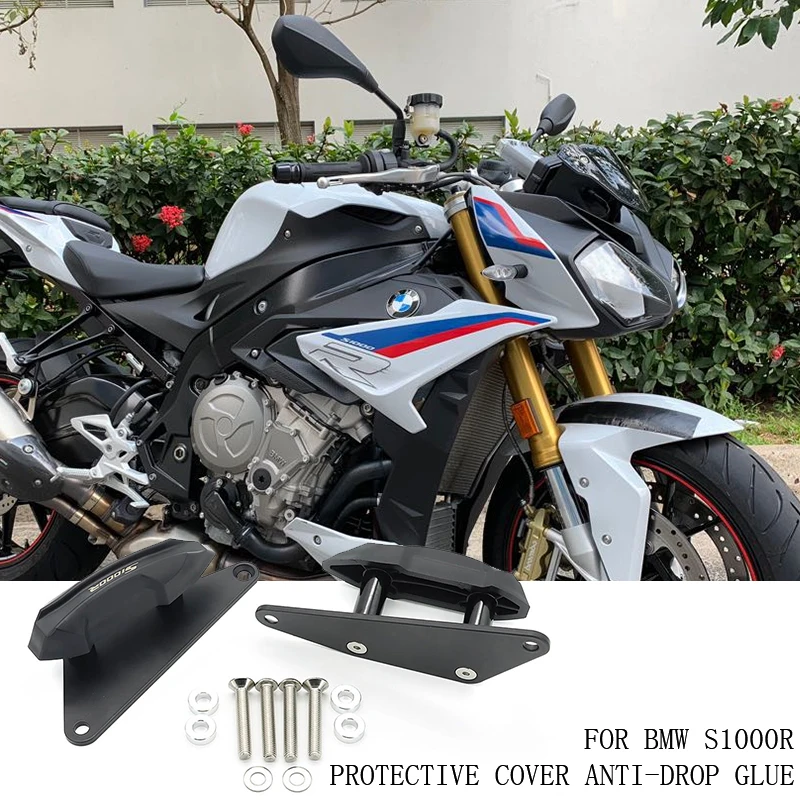 

NEW For BMW S1000R 2021 2022 Motorcycle Frame Sliders Pad Protector Guard Anti-Fall Glue Falling Protection Pads Set 2018-2020