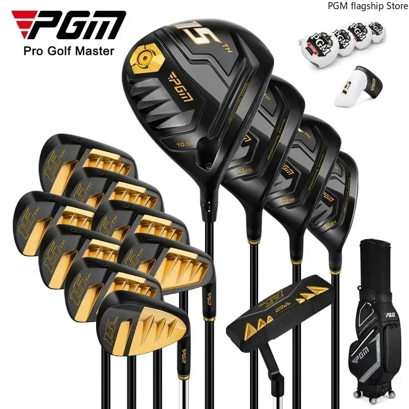 PGM Golf Club Set completo per uomo, Driver in lega di titanio, albero Mitsubishi MTG039