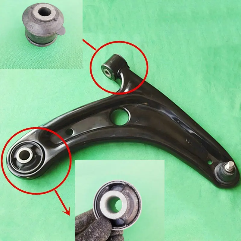 Apply to Honda FIT JAZZ 2003-2008 Front lower support arm rubber sleeve Lower suspension bushing