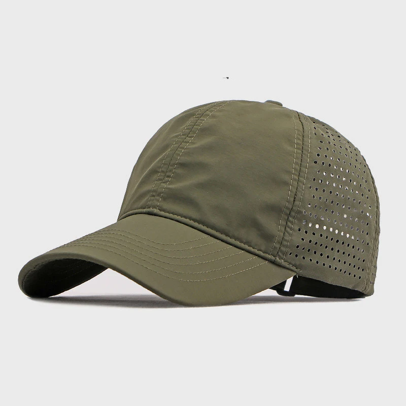 Big Head Plus Size Summer Baseball Cap Man Outdoors Cotton Large Men Mesh Quick-dry Snapback Hat XL Adult Unisex Baseball Cap image 3