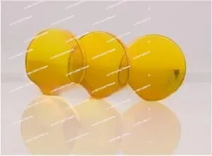 Suitable for zinc selenide ZnSe window sheet optical lens zinc selenide infrared window sheet multi-size optional to customize