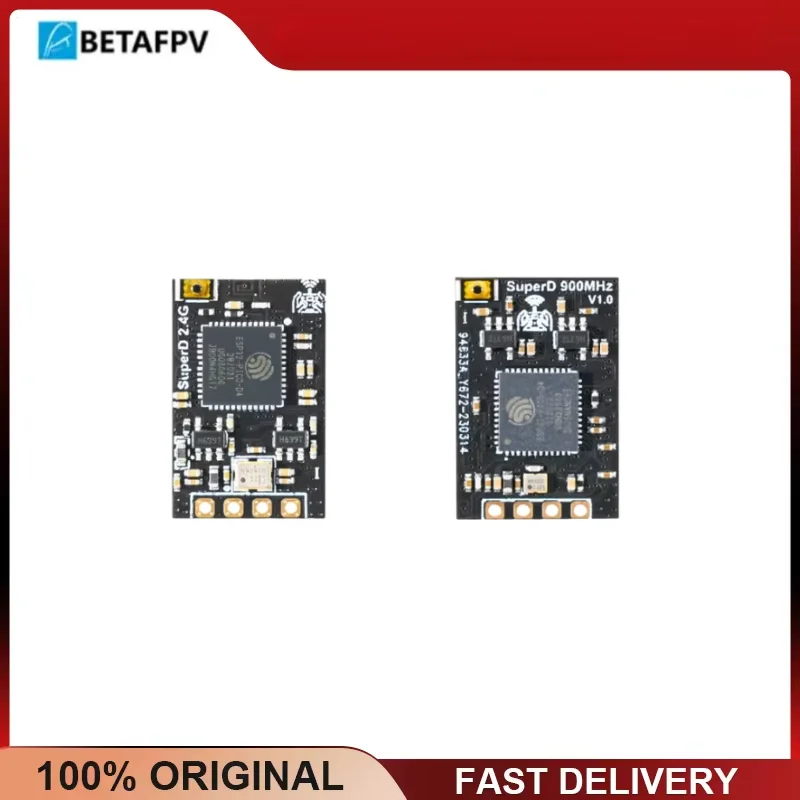 BETAFPV SuperD ELRS Diversity Receiver 2.4G 915MHz 868MHz Long Range FPV Drone RC Model
