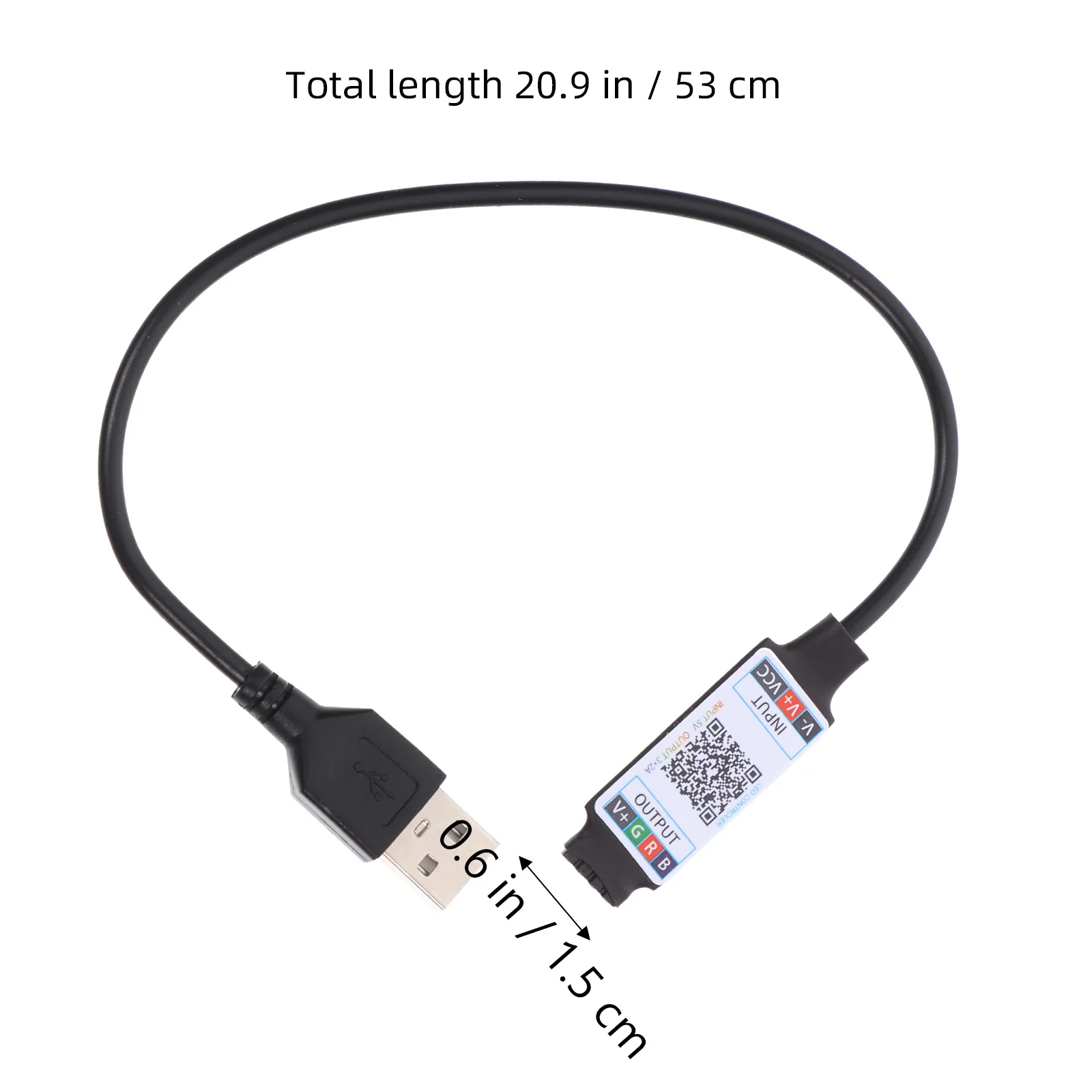 

Lighting Accessory Rgb Control Adapter Strip Usb Rgb Led For Rope Strip Light Controller Led Light Controller 5V