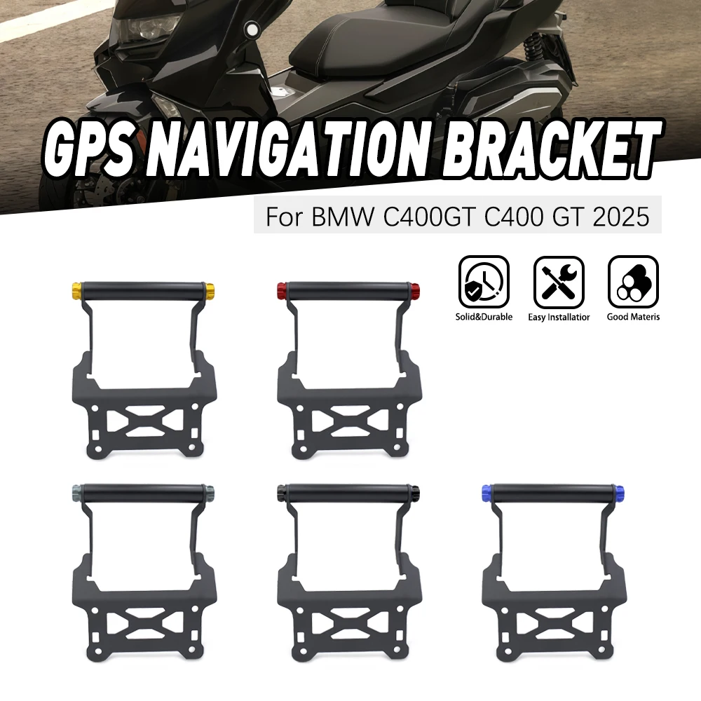 

For BMW C400GT 2025 Motorcycle Dash Stabilizer Anti Vibration Bracket Fit C 400GT GPS Navigation Bracket Accessories
