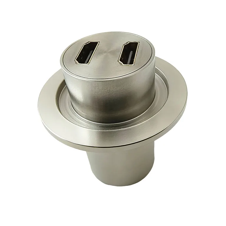 

Hot-sale Product Vacuum Fittings KF40 Feedthrough with Two Ports HDMI