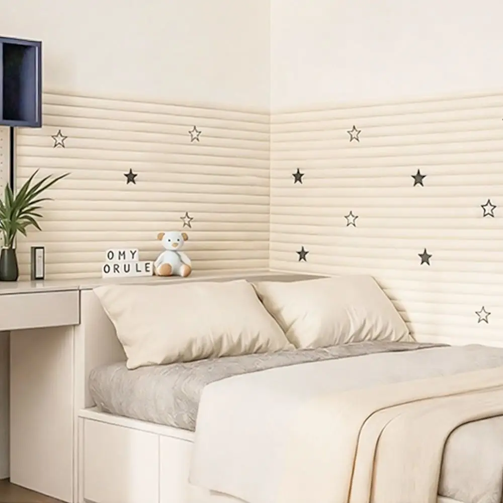 20x200cm Anti Collision Strip Self-Adhesive Thickened Corner Protector Modern Normcore Stripes DIY Cut Edge Protector Windowsill