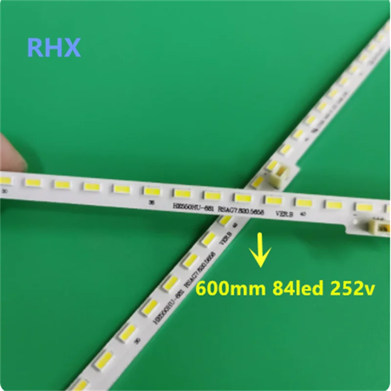 

New FOR 55inch LED55K5500US light strip RSAG7.820.5658 HE550HU-B81 60CM 84LED 100%NEW LED backlight strip