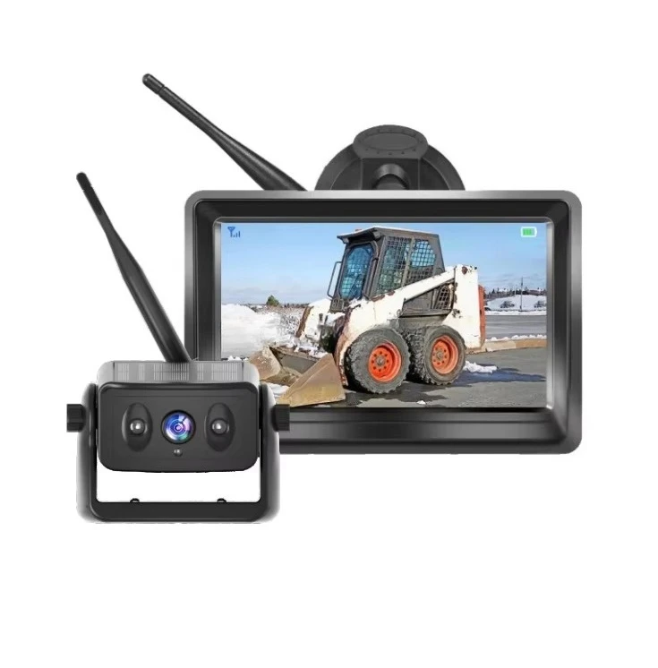 

5-дюймовый IPS-экран, комплект камеры заднего вида, водонепроницаемый беспроводной солнечный магнитный прицеп, пикап для автофургонов