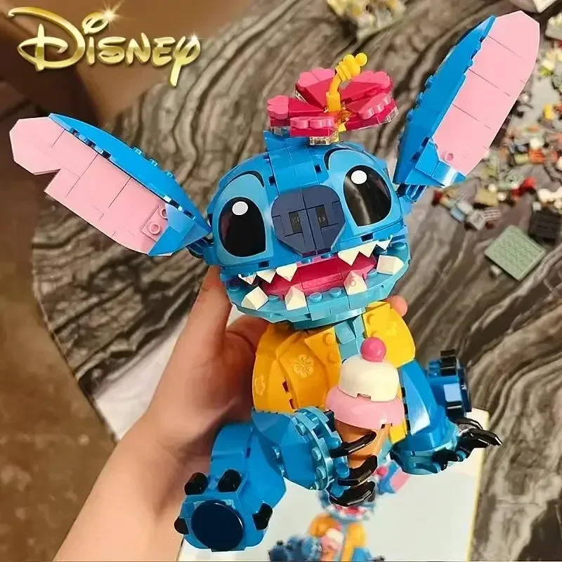 New Authentic 43249 Disney Stitch Building Blocks Assembly Toy Building Blocks Children'S Puzzle Assembly Toy Birthday Gifts Mo