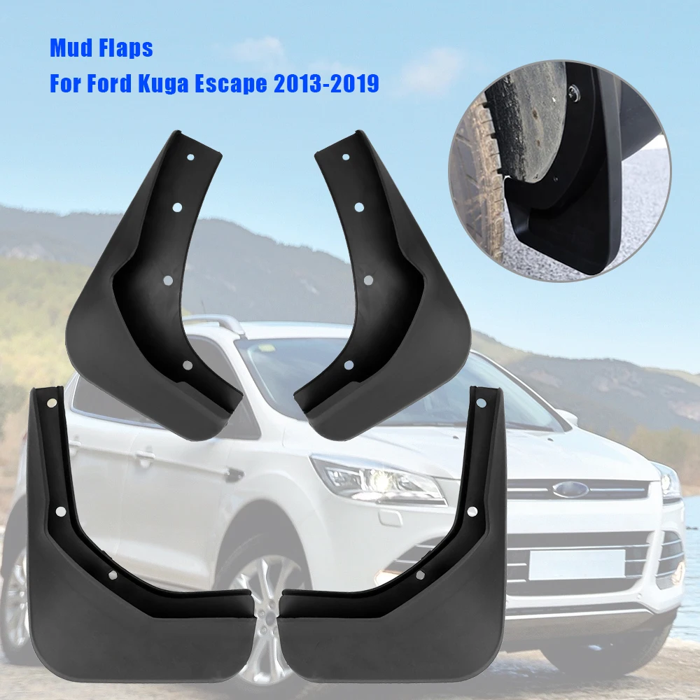 

Брызговики передние и задние для Ford Kuga Escape 2013-2019, 4 шт./компл.