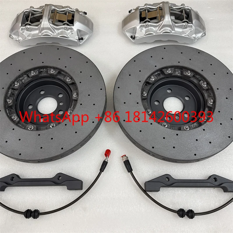 10N 10 Piston Brake Caliper Rear Carbon Ceramic Disc Light Weight Carbon Ceramic Brake Disc
