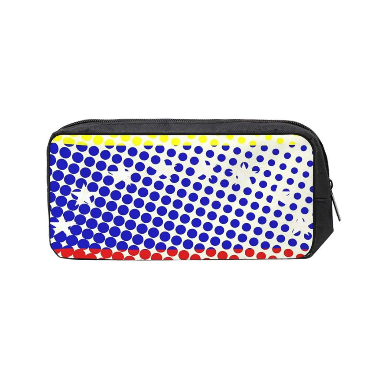 

Venezuelans Venezuela Flag Symbols Pencil Cases for Student School Pen Box Pencil Bag Large Capacity Pencil Pouch Pen Holder