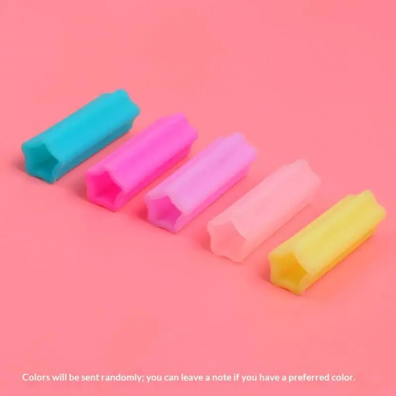

New 2 PCS Silicone Nipper Cover Protective Sleeve For Nail Cuticle Scissors Manicure Pedicure Tool Dead Skin Tweezers Cap