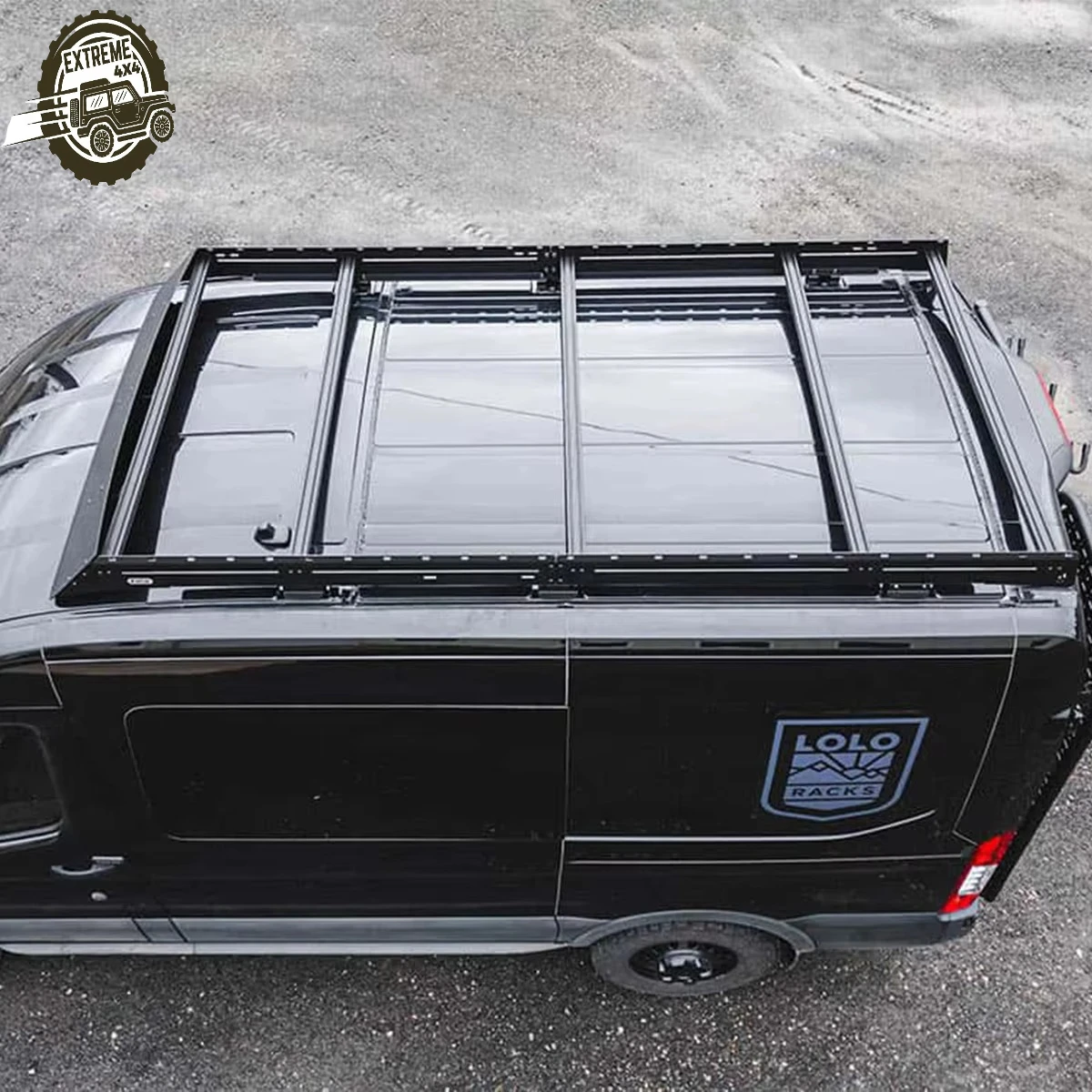 

Custom Color Aluminum/Steel Roof Rack for Transit Van Roof Rack