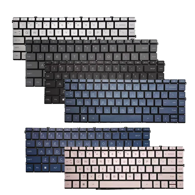 

US/SP Russian Keyboard For TPN-C157 15-EW 15T-EY 14-EP-EE-EM-EK 245 240 G10 Laptop Backlight Keyboards