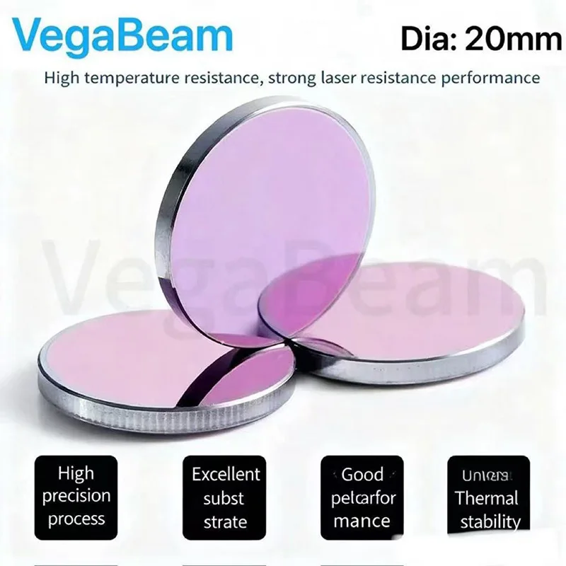 CO2 Focusing Lens D19 D20 D25mm F63.5 F50.8 F76.2 F101.6 for High Power 300W CO2 Laser Engraving & Laser Cutting Acrylic Sheet
