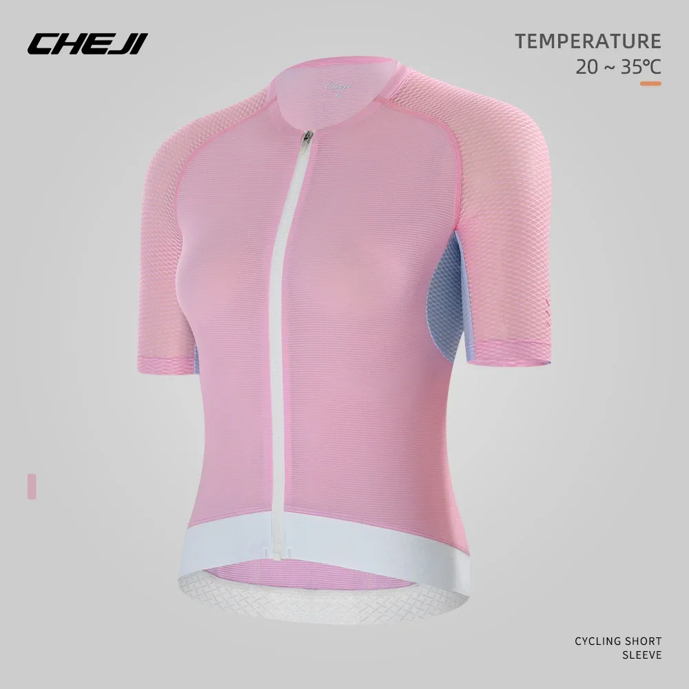 

Women's Cycling Clothing Short-sleeved 2025 New Professional Multi-pocketed High Quality Cycling Tops