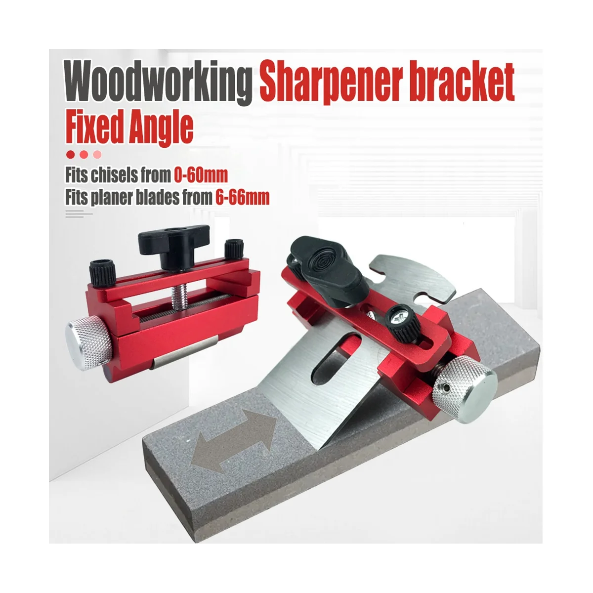 Guide d'affûtage d'angle pour burins, outil d'affûtage des bords, 0-2,25 pouces, rabot, calcul de burin plat, rapide