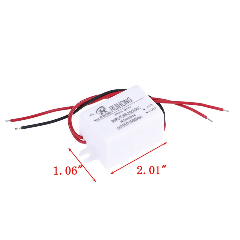 1pc ac-dc moduł zasilania AC110V 220V 230V do DC 3.3V 5V 12V Mini przetwornica akcesoria — zdjęcie 4