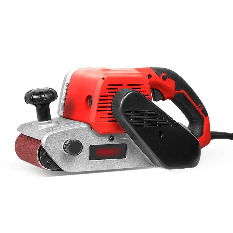 220V 4-inch portable Belt Sander metal wood polishing machine 1480W