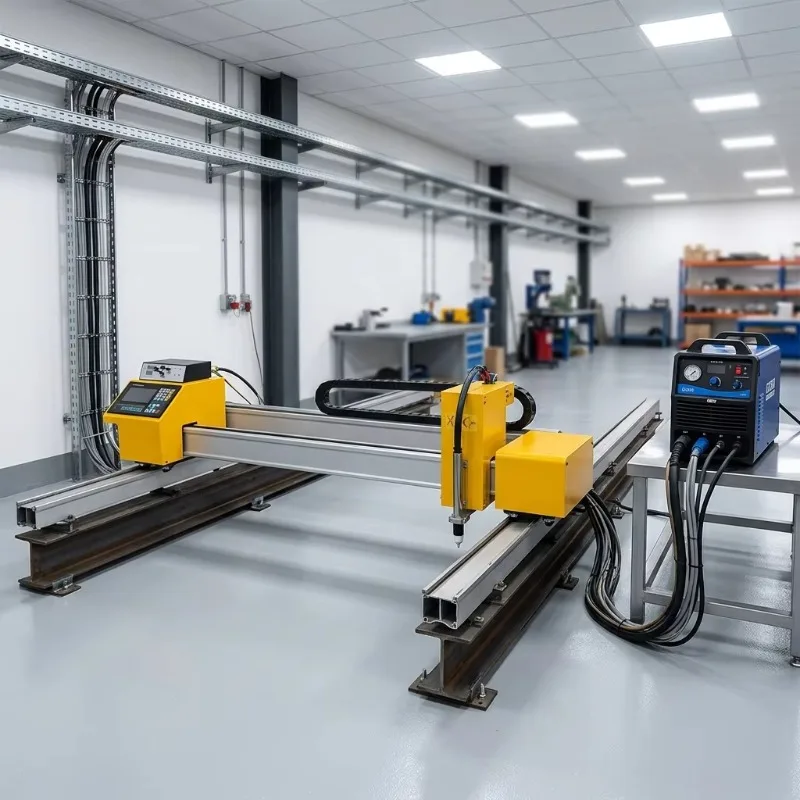 High Precision 1500x3000 Portable CNC Plasma Cutting Machine With CNC Plasma Cutting Table & Consumables
