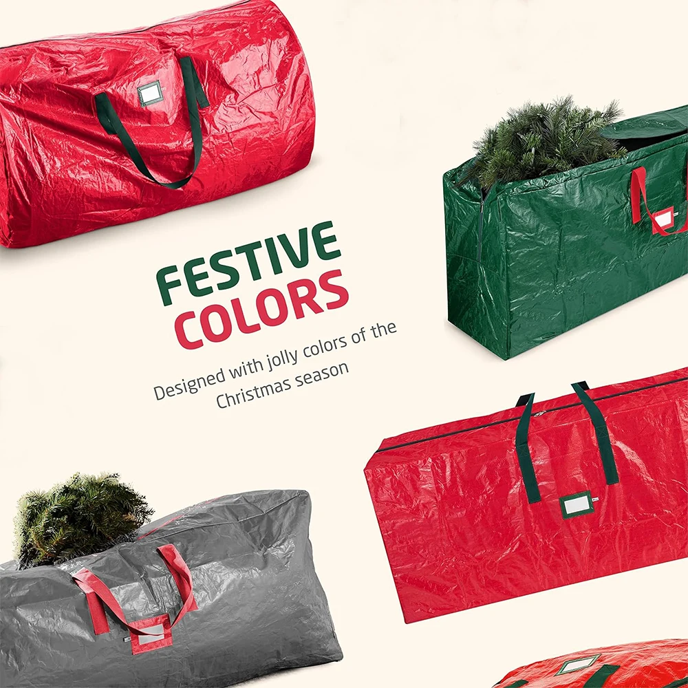 Christmas Tree Storage Bags Organizer Bags Waterproof Christmas Tree Storage Bag Insect Resistant Christmas Day Dust-Storage Bag
