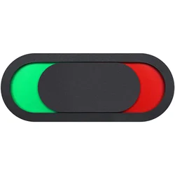 ID Plate Privacy Indicator Door Busy Light Occupied Sign for Bathroom Conference Neon Slide Open Slider Shop