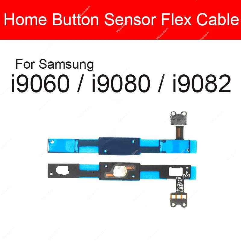 Home Button Sensor Flex Cable For Samsung Galaxy Grand Neo I9082 I9060 I9080 Home Button Key Return Light Sensor Menu Flex Cable