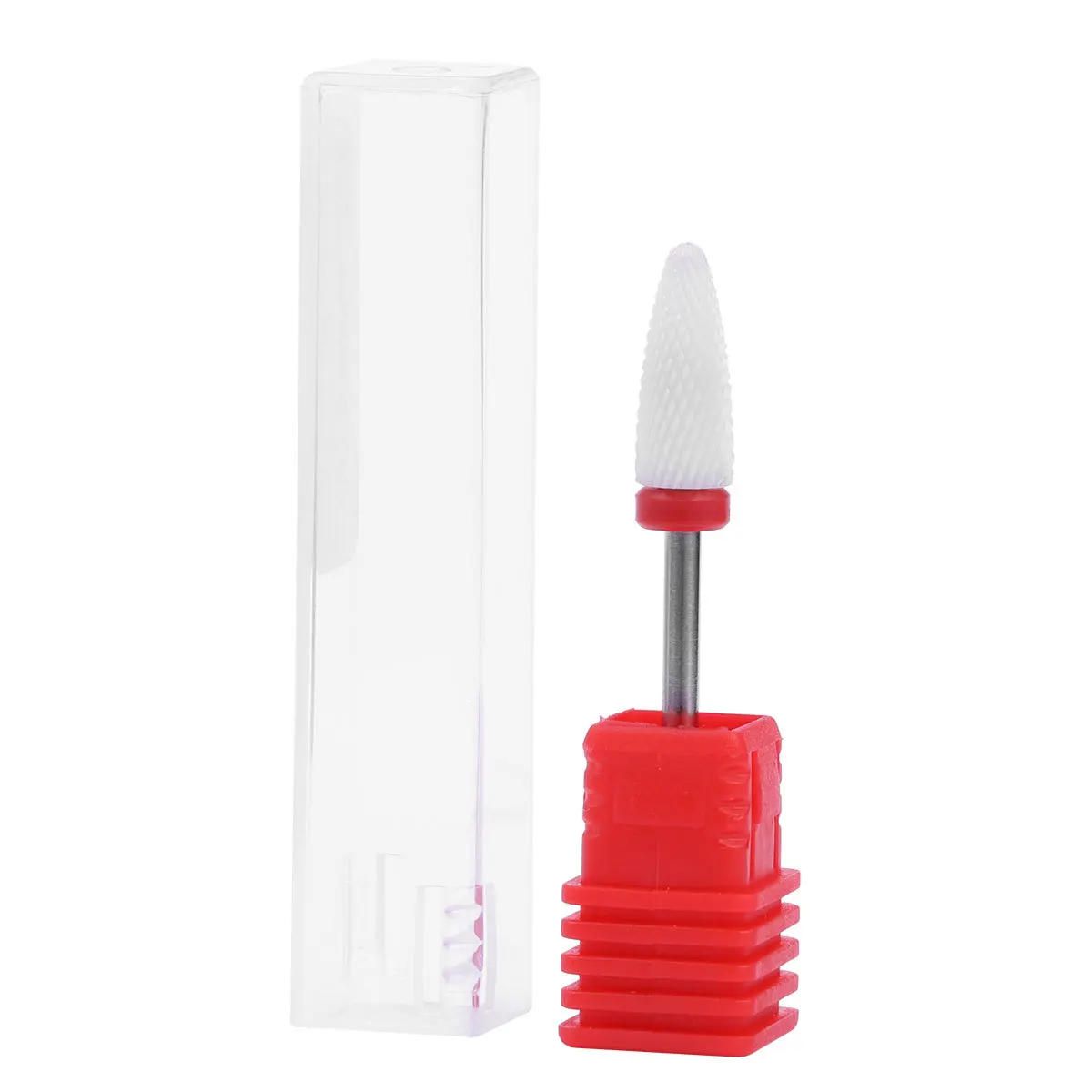 Ceramiczny frez do paznokci, ostrzykowy kształt, narzędzie do szlifowania i polerowania paznokci, modelowanie paznokci, usuwanie martwego naskórka, zestaw frezów do manicure.