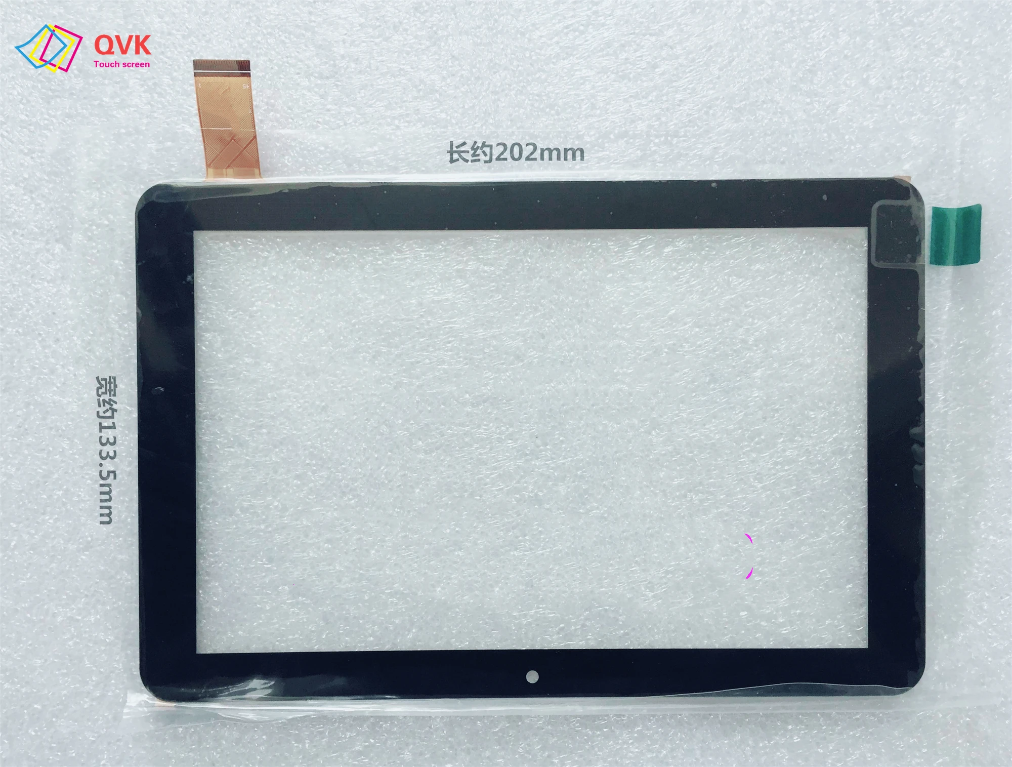 

Black touch screen for Epik learning ELT0801 ZFN-ELT0801 Capacitive touch screen panel repair and replacement parts