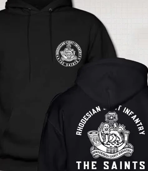 RLI Commando Rhodesian Light Infantry Men Hoodie Sweatshirt