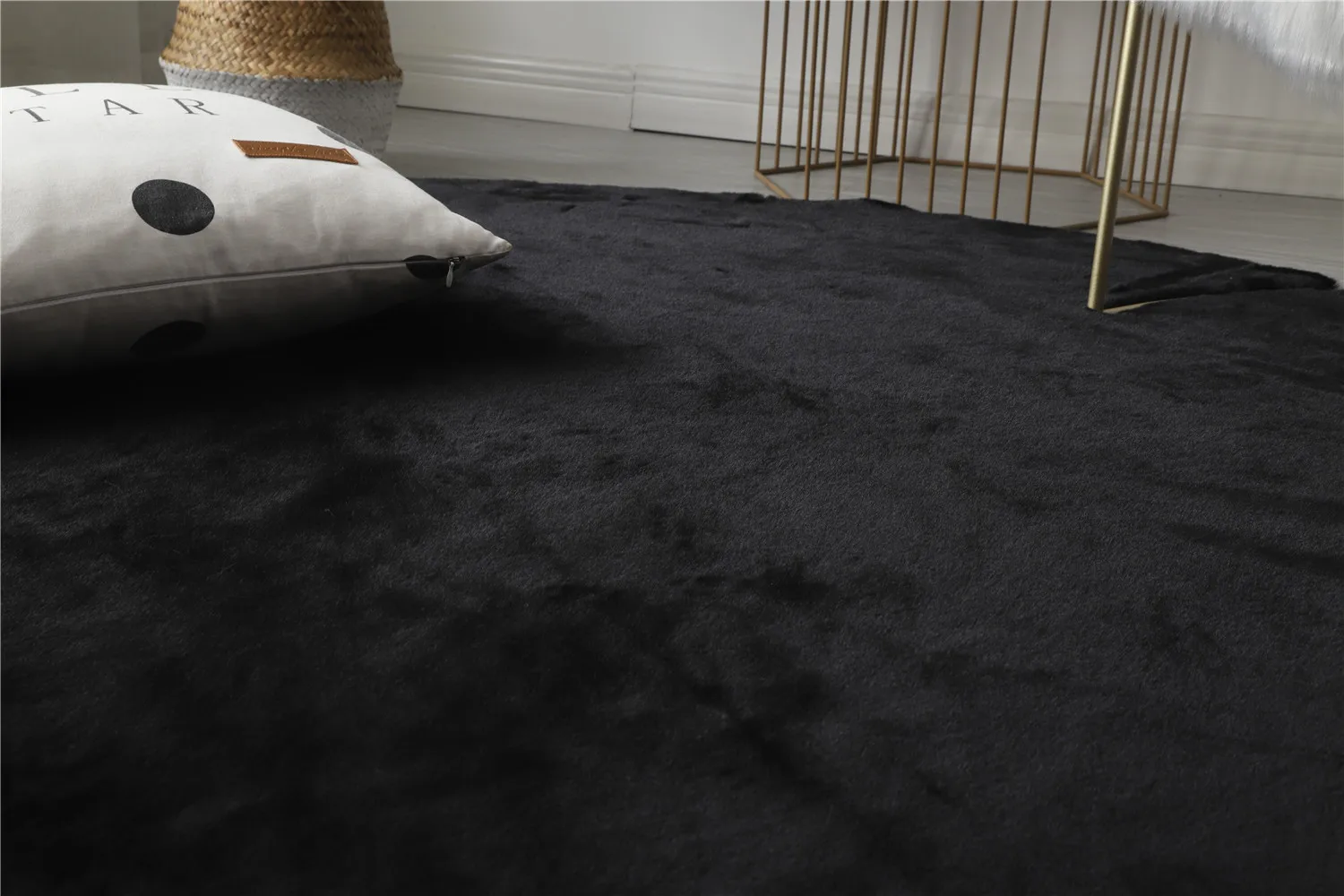 Super Soft Faux Rabbit Fur Rug Faux Rabbit Fur Rug Fluffy Faux Sheepskin Area Rugs Carpets for Living Room Kids Room Nursery Rug