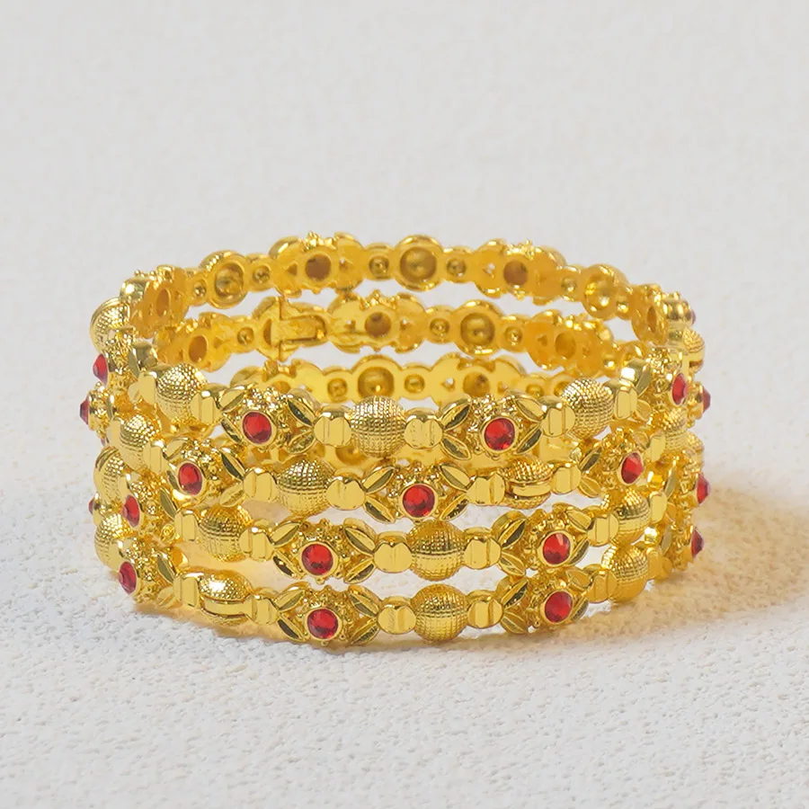 9999 gold - Popular among women in the Middle East and Europe. Fashionable open-style bracelet. Made in the Middle jewelry