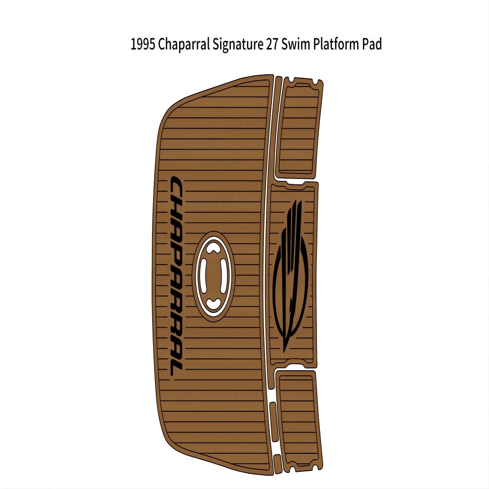 

Swim Platform Boat EVA Foam Teak Deck Floor Pad Mat For 1995 Chaparral Signature 27