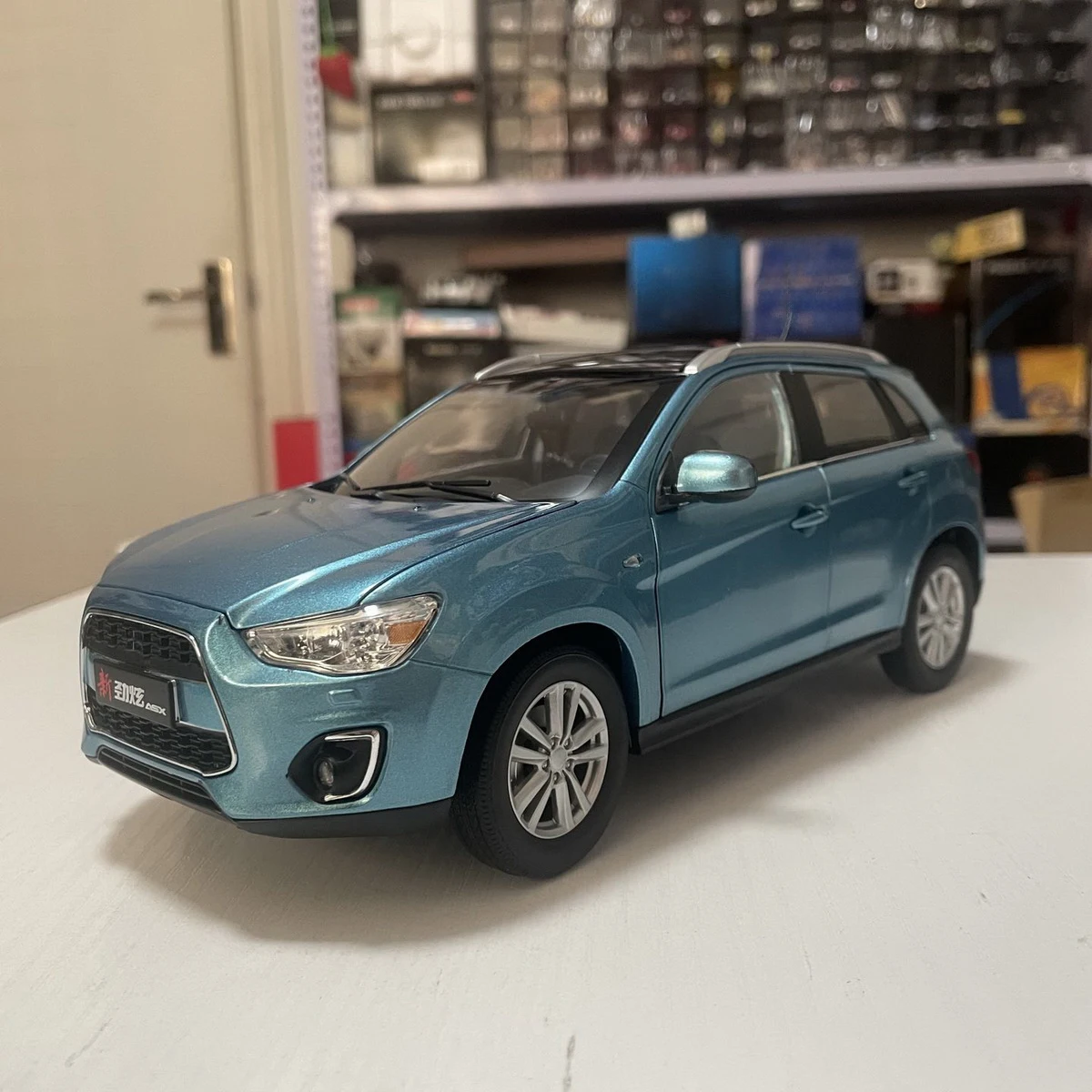 ASX Micromodel,Fast ship,Die-Cast Metal Replica, Alloy Car Model, Display, Desktop Decoration,blue,1: 18
