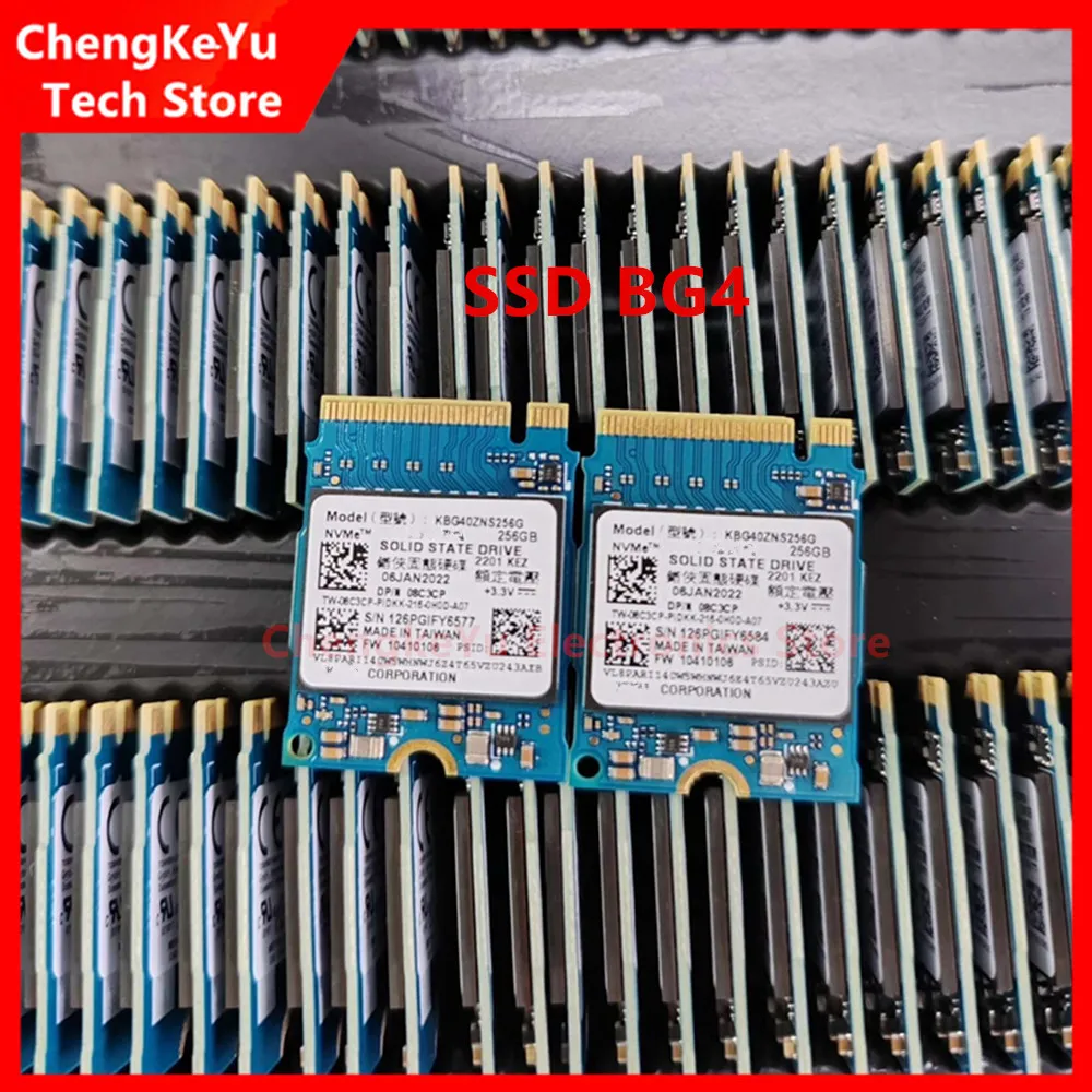 For Kioxia BG4 256G 128G 2230 NVME PCIe 3.0x4 Solid State Drive Suitable for DIY camera CF card Steam Deck For handheld console
